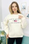 159285 Sardonlu B Yaka Sweatshirt